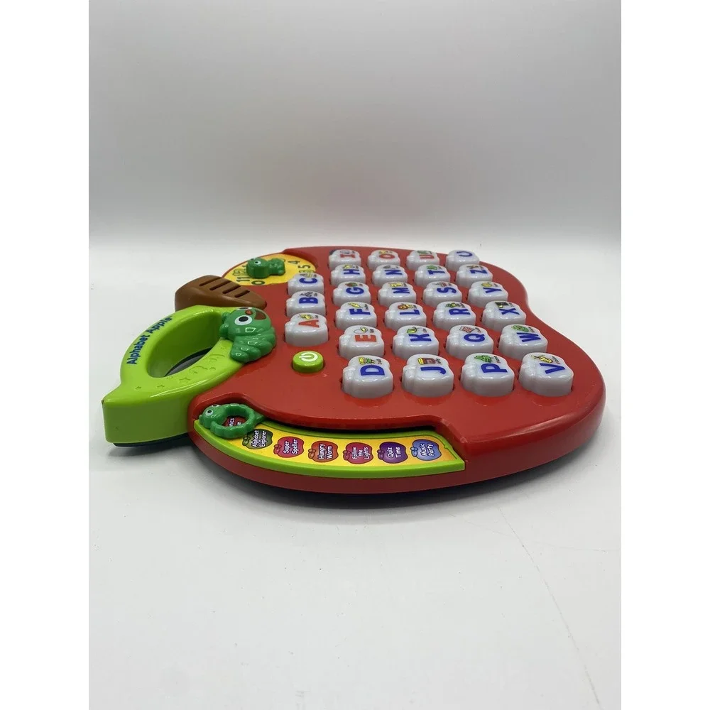 VTECH ALPHABET APPLE‎ Learning Toy ABCs Phonics LIGHTS AND MUSIC! #1390